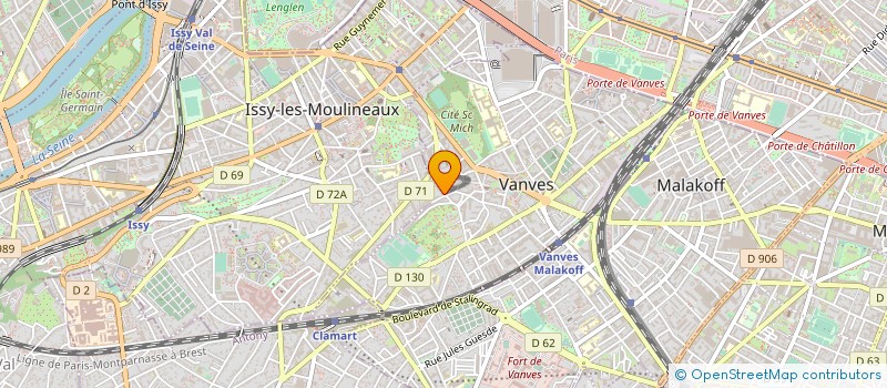 localisation de l'entreprise 948 494 588   VANVES