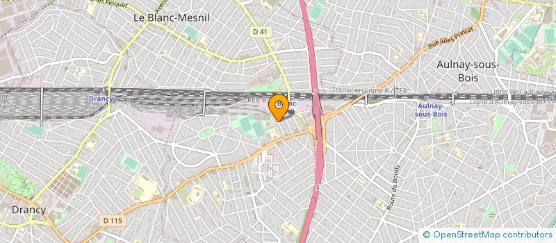 localisation de l'entreprise 948 494 901 à LE BLANC-MESNIL