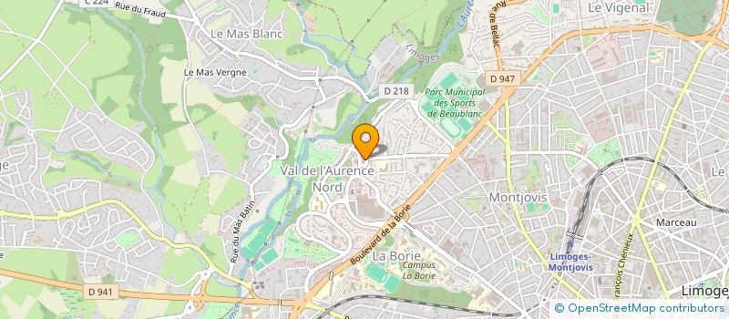 localisation de l'entreprise 948 496 500  à LIMOGES