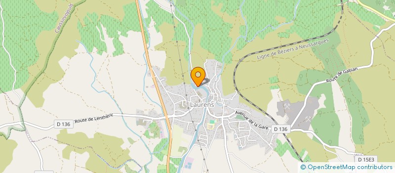 localisation de l'entreprise 948 497 730   LAURENS