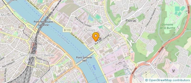 localisation de l'entreprise 948 500 384   BORDEAUX