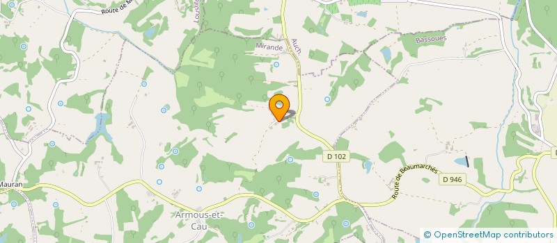 localisation de l'entreprise 948 506 639   ARMOUS-ET-CAU