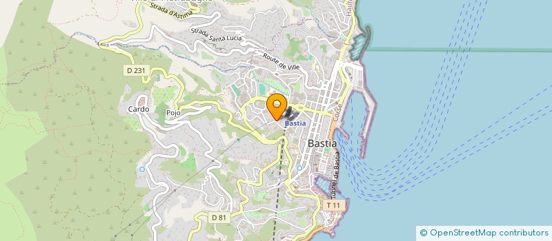 localisation de l'entreprise 948 507 108 à BASTIA