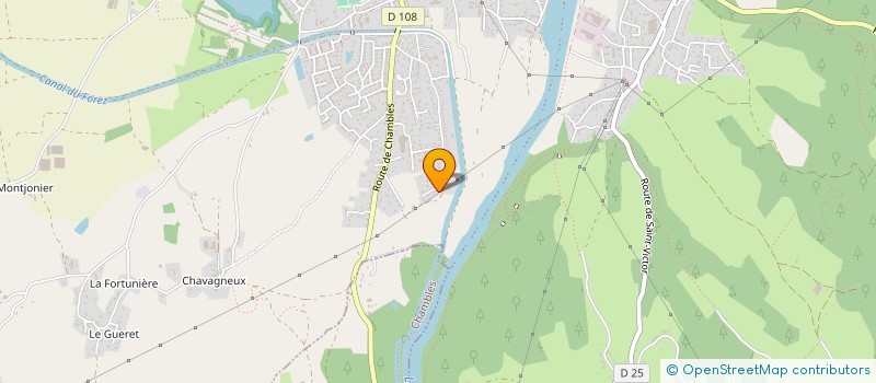 localisation de l'entreprise 948 508 593   SAINT-JUST-SAINT-RAMBERT