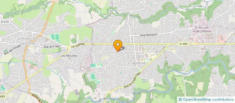 localisation de l'entreprise 948 511 811 à CRAPONNE