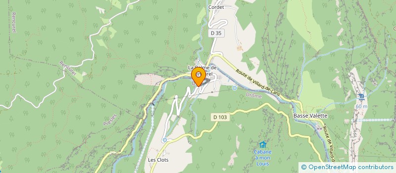 localisation de l'entreprise 948 512 959   AUTRANS-MEAUDRE EN VERCORS