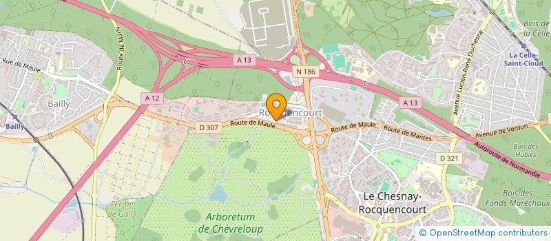 localisation de l'entreprise 948 557 632 à LE CHESNAY-ROCQUENCOURT