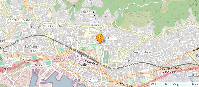 localisation de l'entreprise 948 561 998   TOULON