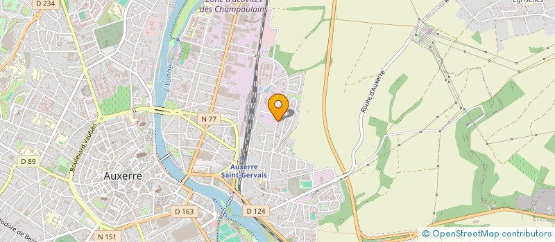 localisation de l'entreprise 948 584 578   AUXERRE