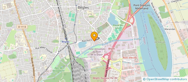 localisation de l'entreprise 948 584 859  à BEGLES