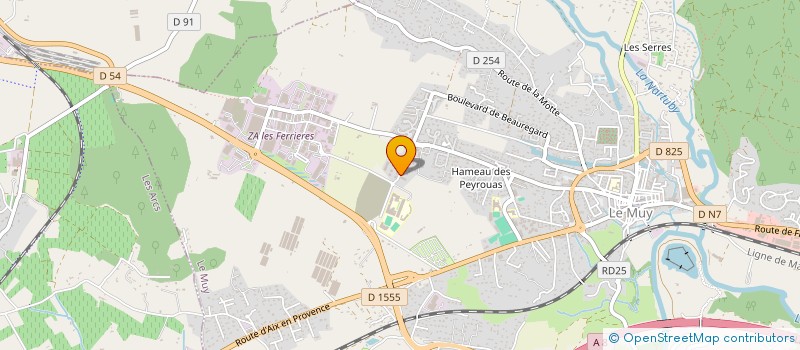 localisation de l'entreprise 948 587 530   LE MUY