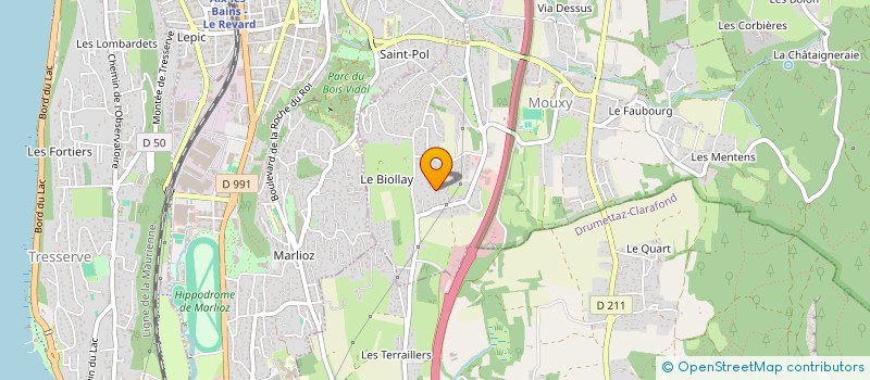 localisation de l'entreprise 948 604 897   AIX-LES-BAINS