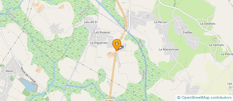 localisation de l'entreprise 948 620 141   DONGES