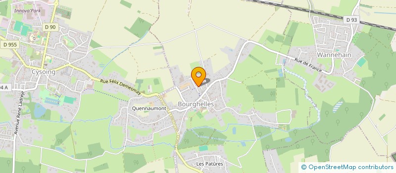 localisation de l'entreprise 948 652 524   BOURGHELLES