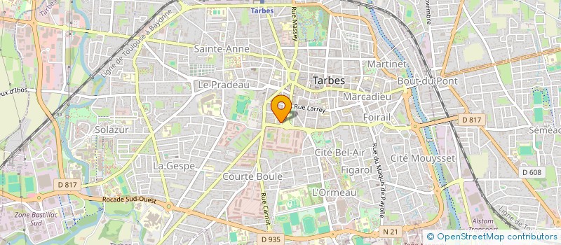 localisation de l'entreprise 948 662 176   TARBES