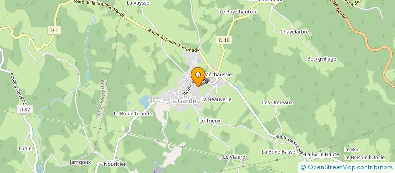 localisation de l'entreprise 948 677 083 à TULLE