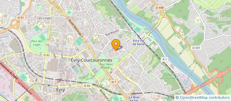localisation de l'entreprise 948 689 922   EVRY-COURCOURONNES