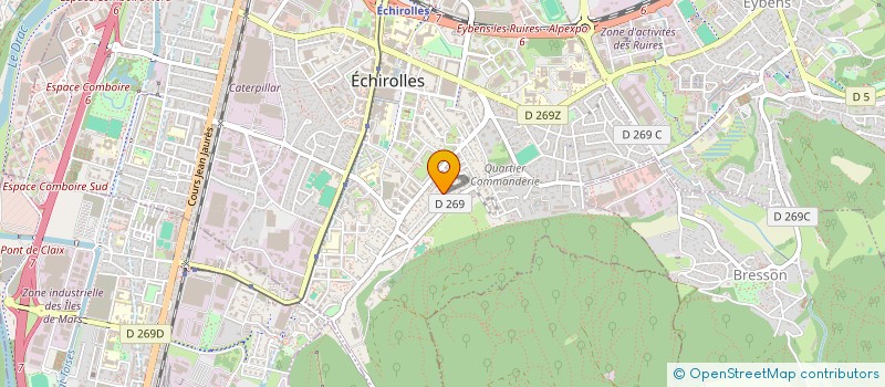 localisation de l'entreprise 948 707 310  à ECHIROLLES