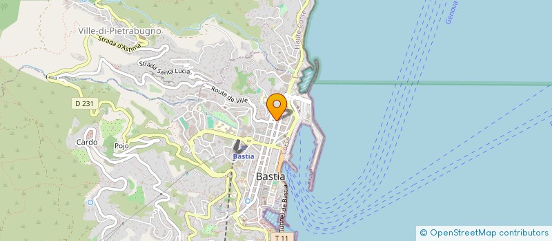 localisation de l'entreprise 948 712 427 à BASTIA