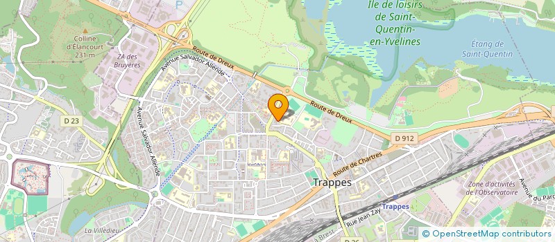 localisation de l'entreprise 948 714 449   TRAPPES