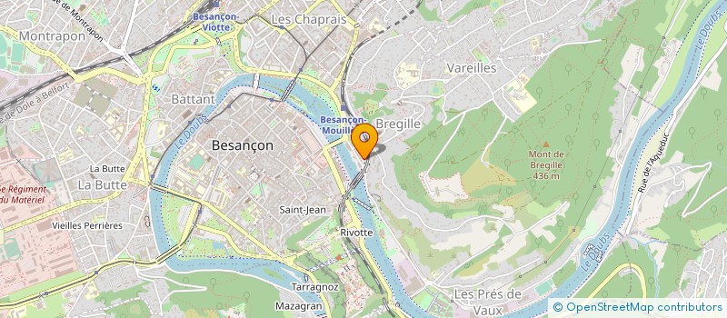 localisation de l'entreprise 948 722 889   BESANCON