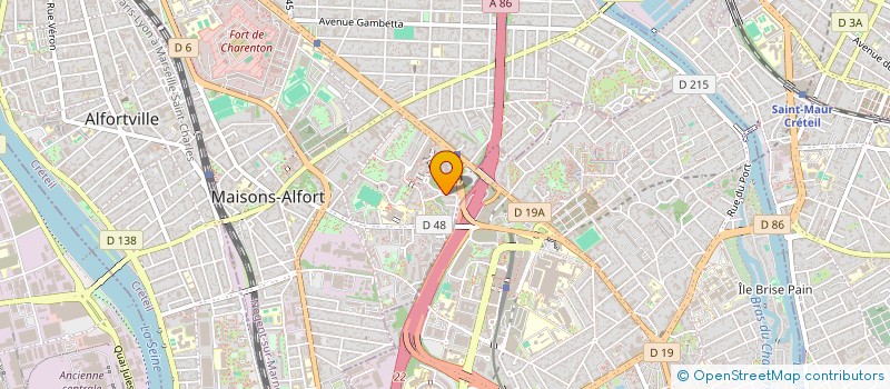 localisation de l'entreprise 948 730 593   MAISONS-ALFORT