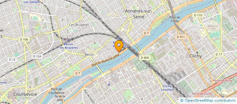 localisation de l'entreprise 948 730 684 à COURBEVOIE