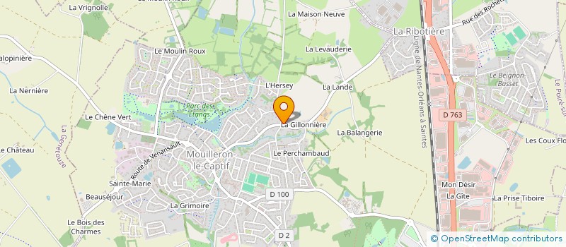 localisation de l'entreprise 948 733 001 à MOUILLERON-LE-CAPTIF