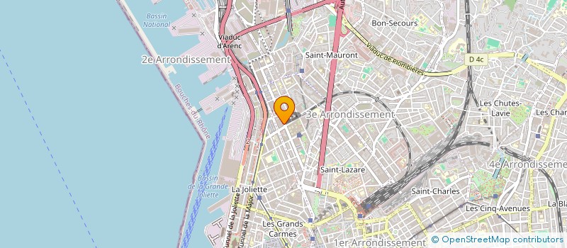 localisation de l'entreprise 948 736 343   MARSEILLE