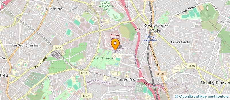 localisation de l'entreprise 948 740 154 à MONTREUIL