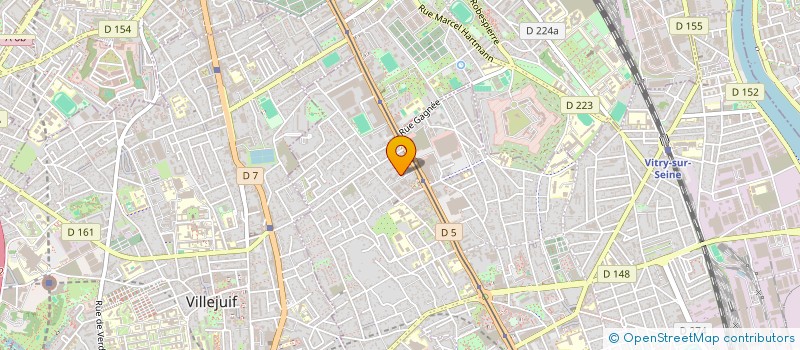 localisation de l'entreprise 948 766 019  à VITRY-SUR-SEINE