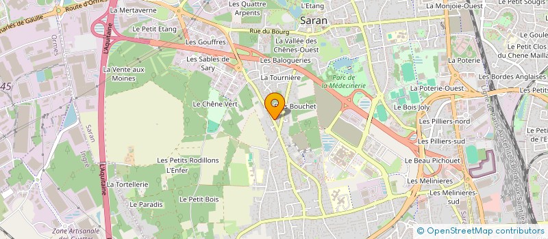 localisation de l'entreprise 948 768 130 à SARAN