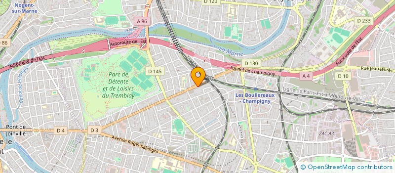 localisation de l'entreprise 948 774 757   CHAMPIGNY-SUR-MARNE