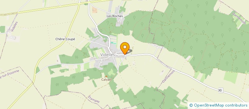 localisation de l'entreprise 948 775 317   VIDELLES