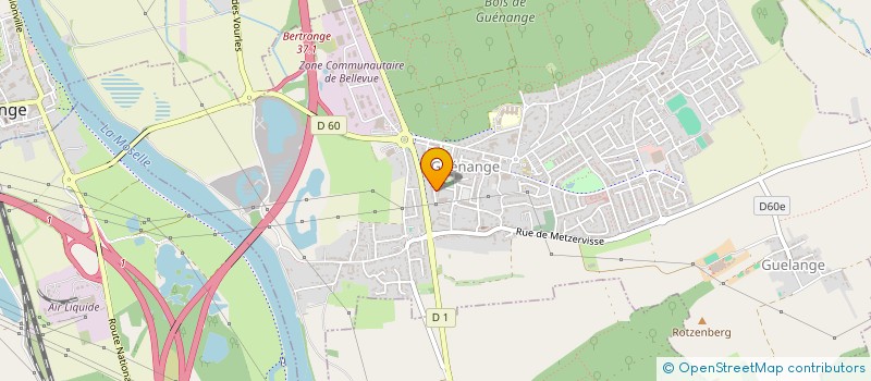 localisation de l'entreprise 948 786 447   GUENANGE