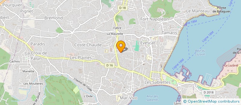 localisation de l'entreprise 948 796 214   LA SEYNE-SUR-MER