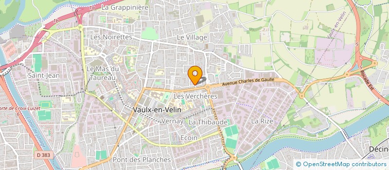 localisation de l'entreprise 948 808 308   VAULX-EN-VELIN