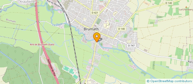 localisation de l'entreprise 948 837 364   BRUMATH
