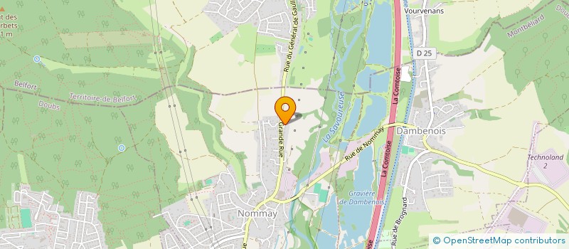 localisation de l'entreprise 948 840 111   ALLONDANS