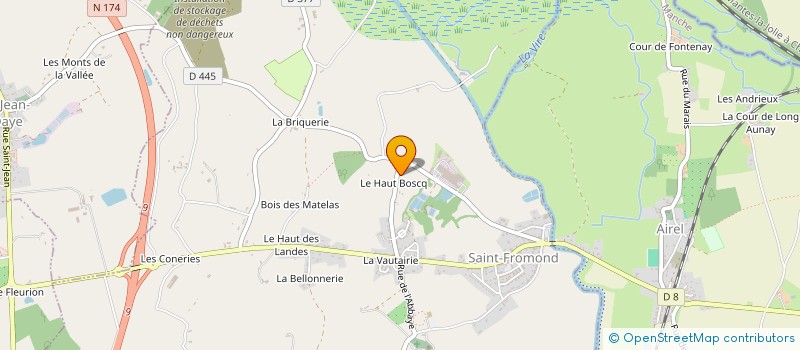 localisation de l'entreprise 948 849 658   PONT-HEBERT