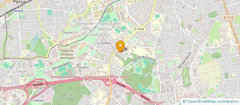 localisation de l'entreprise 948 854 666   TALENCE