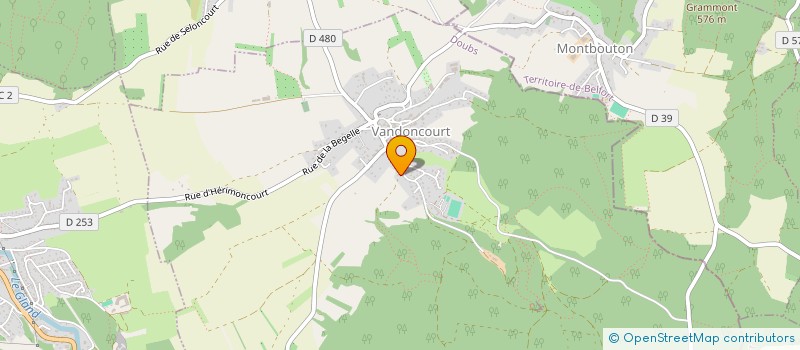 localisation de l'entreprise 948 861 018   VANDONCOURT