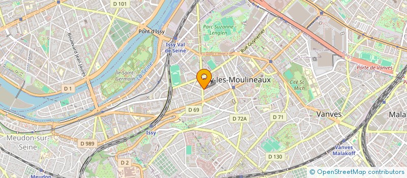 localisation de l'entreprise 948 866 306 à ISSY-LES-MOULINEAUX