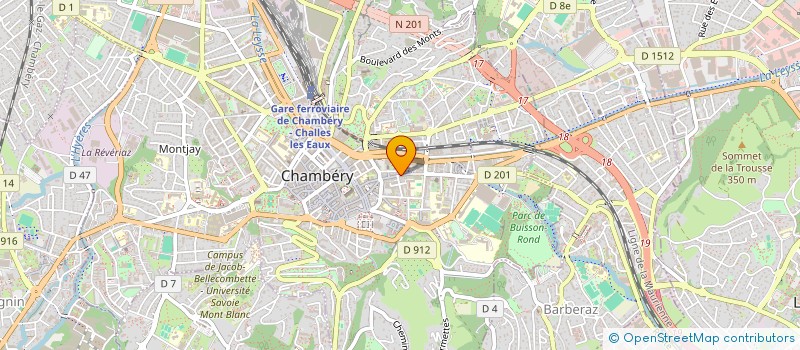 localisation de l'entreprise 948 879 812 à CHAMBERY