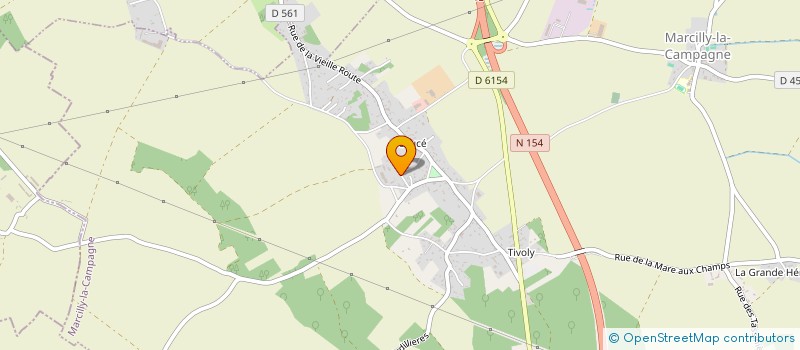 localisation de l'entreprise 948 906 193   MARCILLY-LA-CAMPAGNE