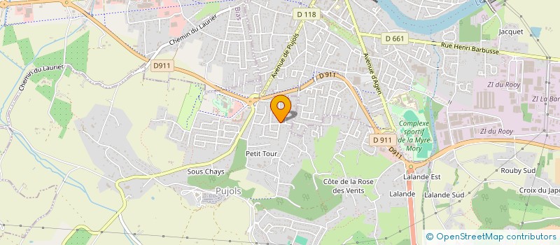localisation de l'entreprise 948 919 071   CORNEBARRIEU