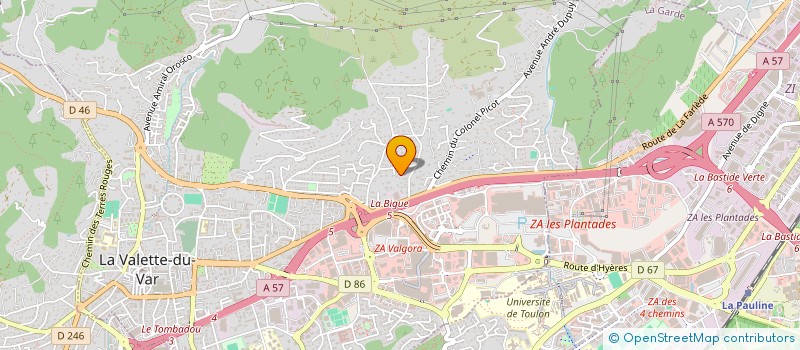 localisation de l'entreprise 948 922 596   ROQUEFORT-LA-BEDOULE