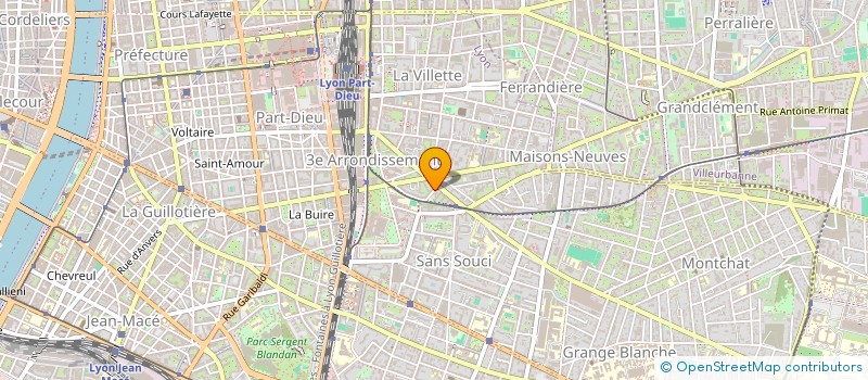 localisation de l'entreprise 948 922 919   LYON