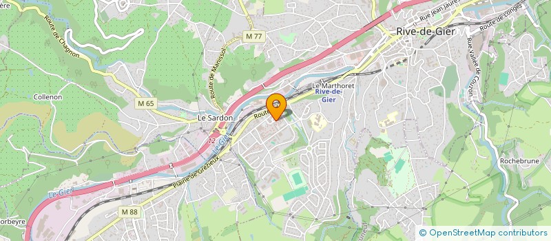 localisation de l'entreprise 948 962 980 à RIVE-DE-GIER