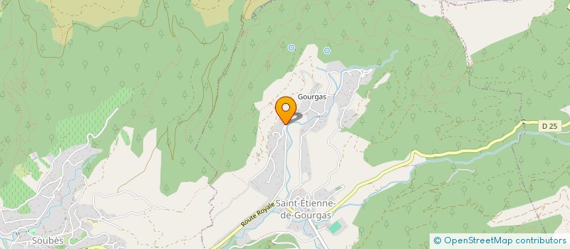 localisation de l'entreprise 948 968 433   SAINT-ETIENNE-DE-GOURGAS